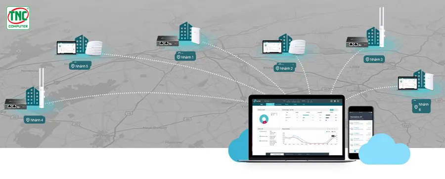 Access Point Controller TP-Link OC200 hỗ trợ quản lý Cloud miễn phí