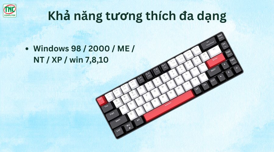 Bàn phím cơ EK368L chính hãng