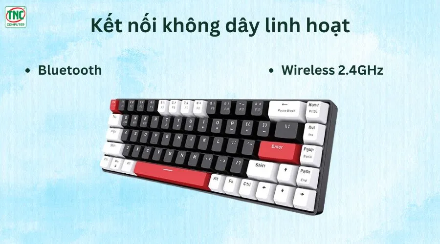 Bàn phím cơ Gaming EK368L chính hãng