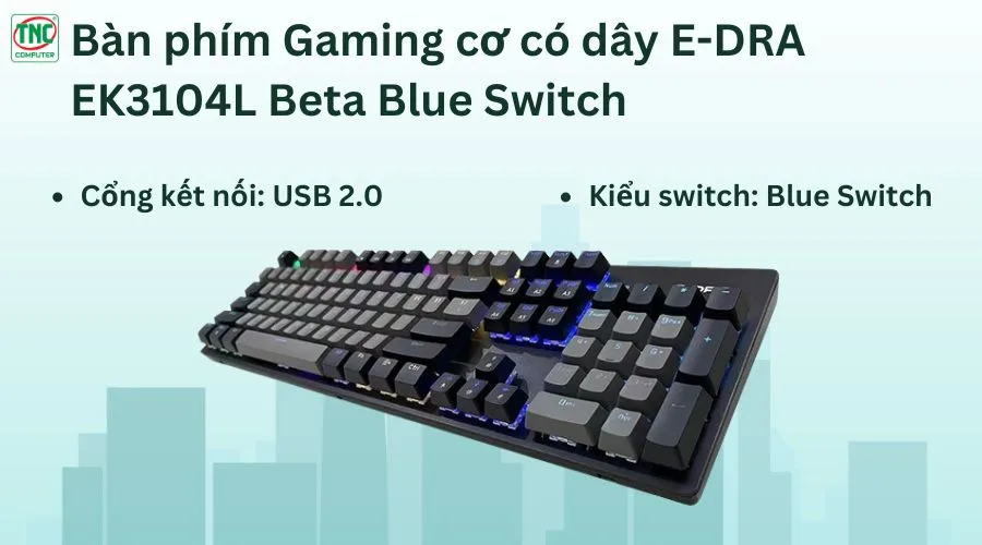 Bàn phím Gaming cơ có dây giá rẻ