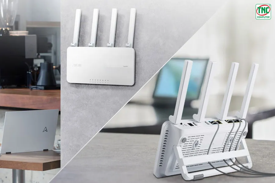 Bộ phát Wifi ASUS ExpertWiFi EBR63 sở hữu phần cứng đa chức năng