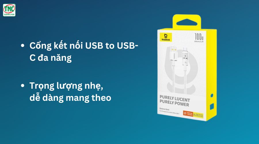 Cáp sạc Baseus chính hãng