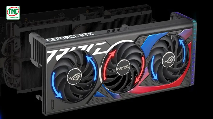 Card Màn Hình Asus ROG Strix GeForce RTX 4070 SUPER 12GB GDDR6X có công nghệ làm mát hiện đại