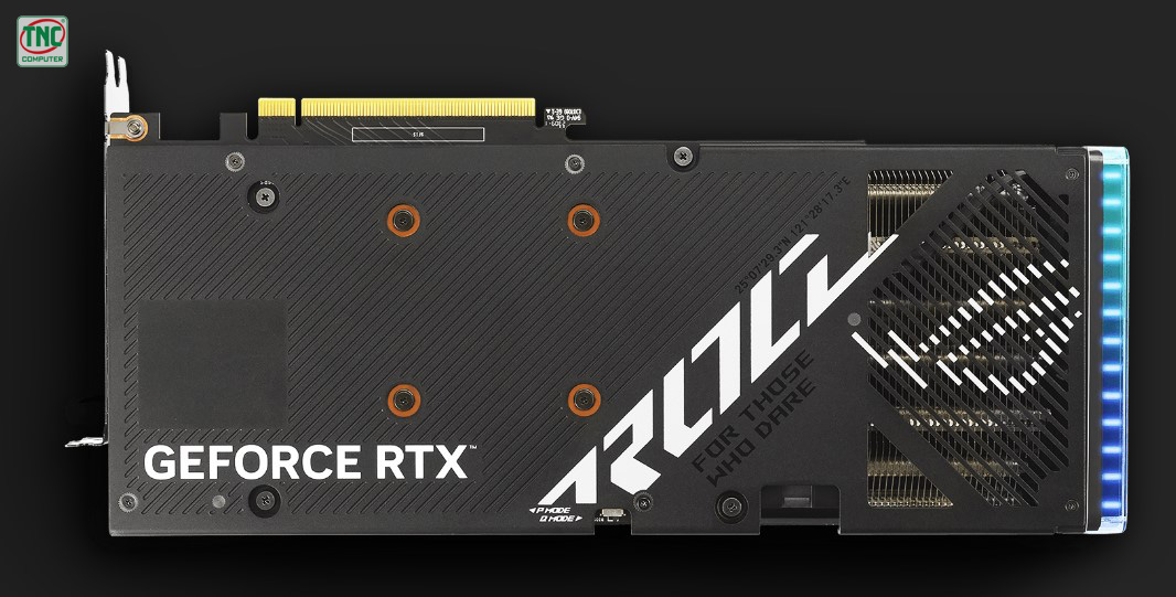 Card Màn Hình Asus ROG Strix GeForce RTX 4060 Ti 8GB GDDR6 OC Edition sở hữu các bộ phận được gia cố chắc chắn