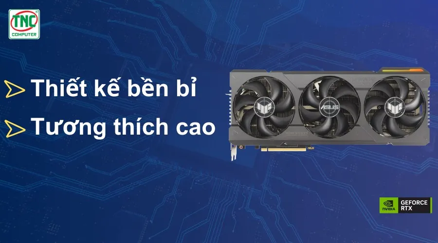 Card màn hình ASUS TUF Gaming GeForce RTX 4080 SUPER 16GB GDDR6X OC Edition