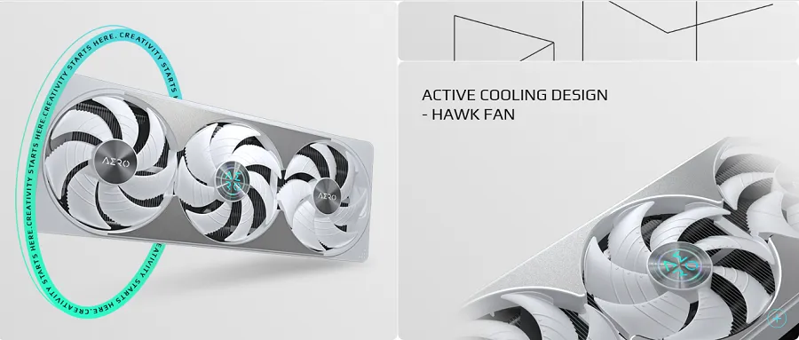 Card Màn Hình Gigabyte GeForce RTX 5080 AERO OC SFF 16G sở hữu công nghệ hiện đại