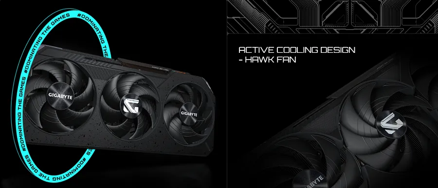 Card Màn Hình Gigabyte GeForce RTX 5080 GAMING OC 16G sở hữu hiệu năng đỉnh cao