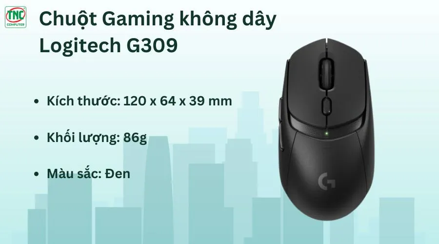 Chuột Gaming Logitech LIGHTSPEED G309 910-007201