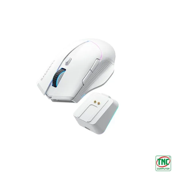 Chuột Gaming không dây Machenike L8 Pro Dual-Mode Trắng