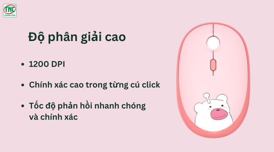 Chuột văn phòng không dây Geezer chính hãng