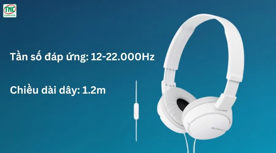 Tai nghe Sony MDRZX110APWC1E (White)	