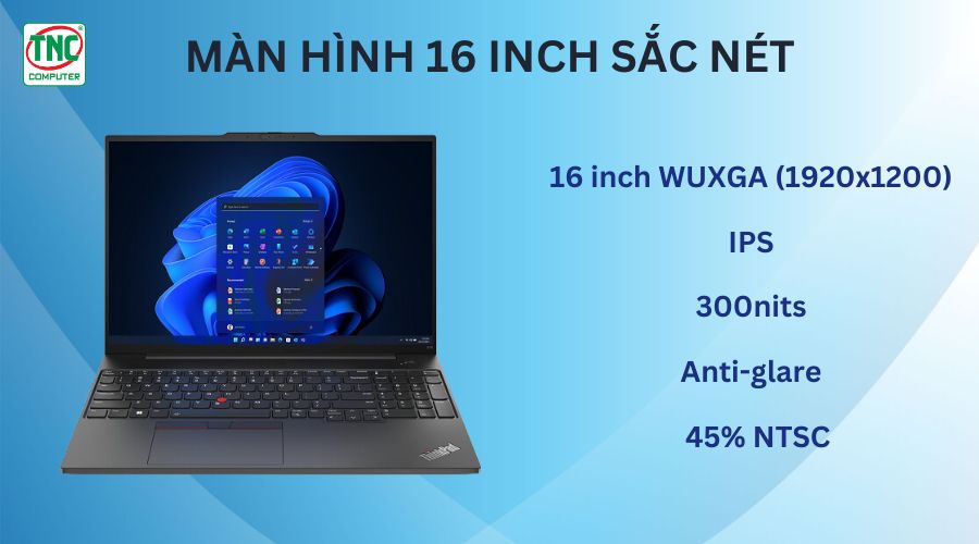 Laptop Lenovo ThinkPad E16 Gen 1 (21JN005KVA)