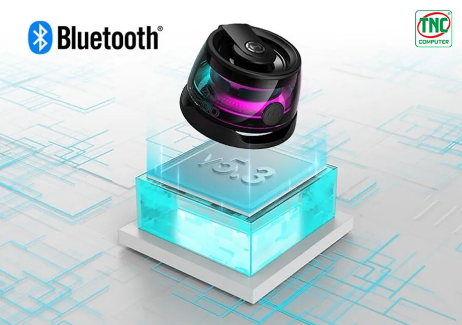 Loa Bluetooth Edifier Hecate G200 Black tích hợp công nghệ Bluetooth 5.3