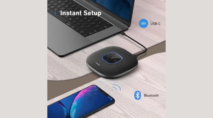 Kết nối hiện đại qua USB-C và Bluetooth 5.0