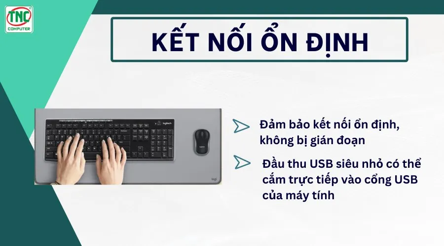 bàn phím không dây k270