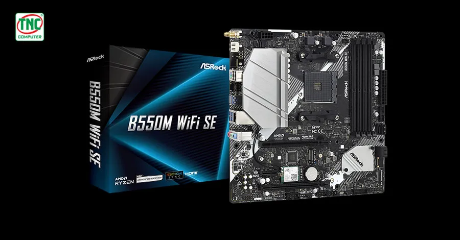 Mainboard ASRock B550M WiFi SE