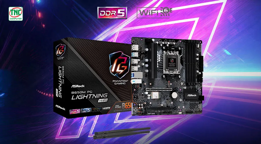 Mainboard ASRock B650M PG Lightning Wifi 