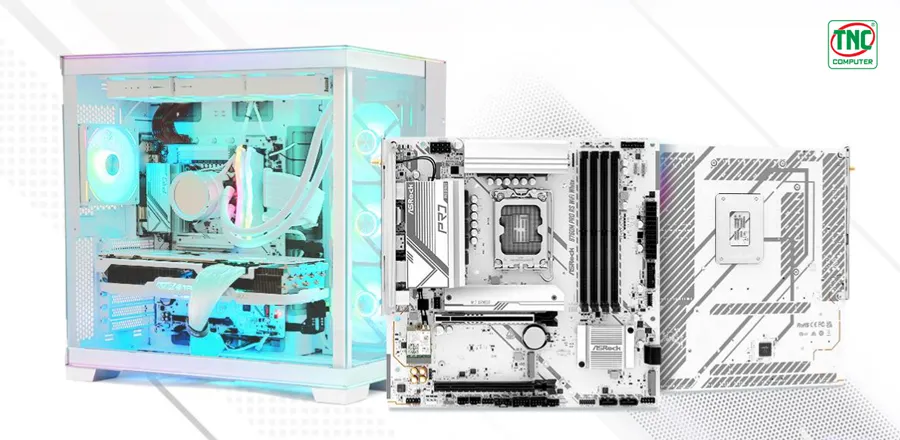 Mainboard ASRock B760M Pro RS Wifi White