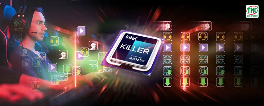 Intel® Killer™ Wi-Fi 6E