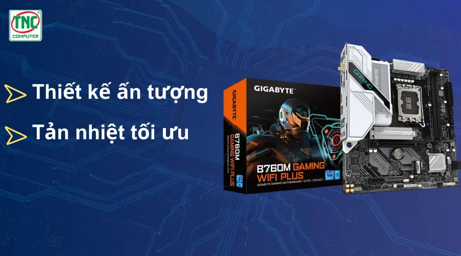 Mainboard Gigabyte B760M GAMING WIFI PLUS