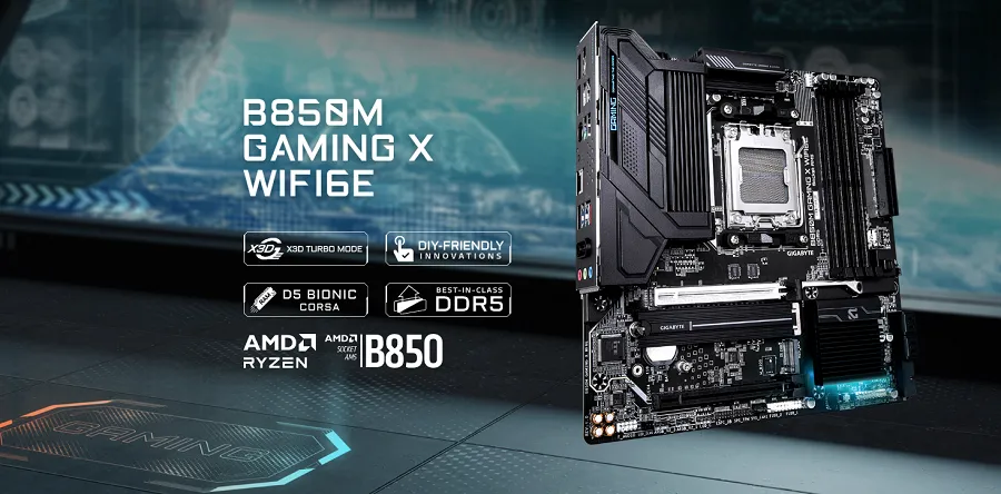 Mainboard Gigabyte B850M GAMING X WIFI6E 