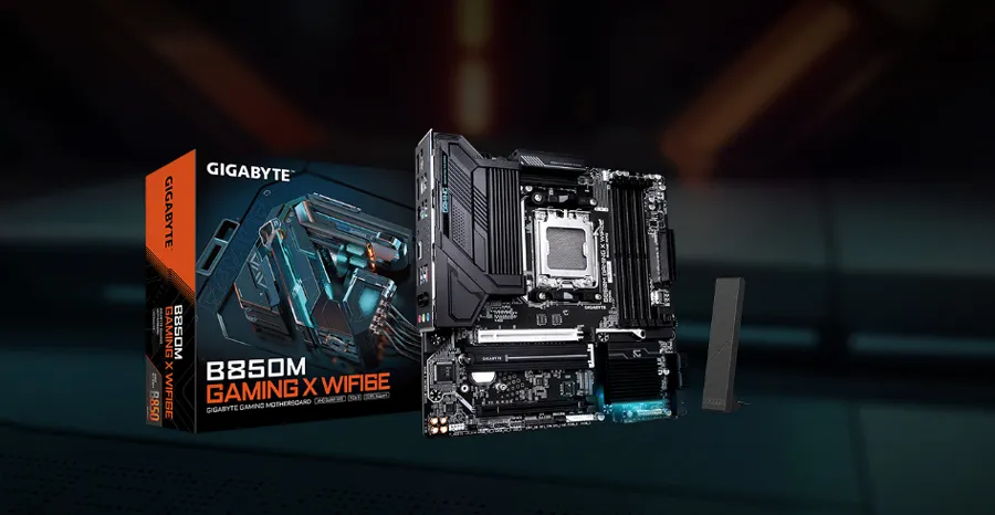 Mainboard Gigabyte B850M GAMING X WIFI6E có dung lượng lưu trữ mở rộng