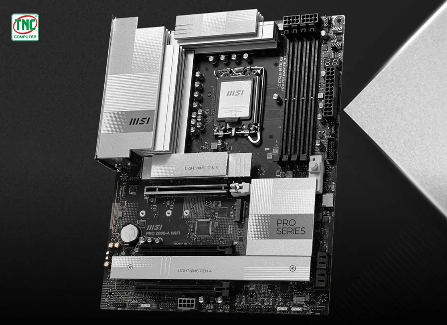 Mainboard MSI PRO Z890-A WIFI sở hữu hiệu năng vượt trội