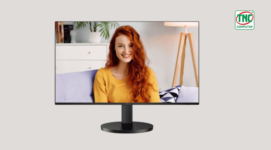 Kích thước 27 inch phù hợp với nhều không gian làm việc