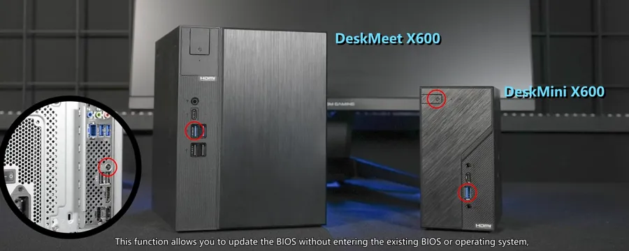 Máy bộ ASRock DeskMini X600 Series