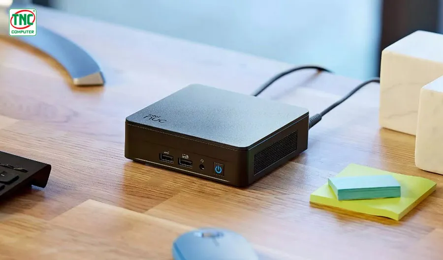 Máy bộ Asus Mini PC NUC 12th WallStreet Canyon i3 có cổng kết nối đa dạng