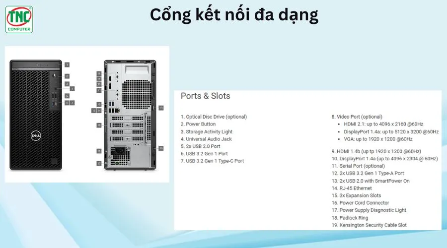 Máy bộ Dell OptiPlex 7010 Tower i5