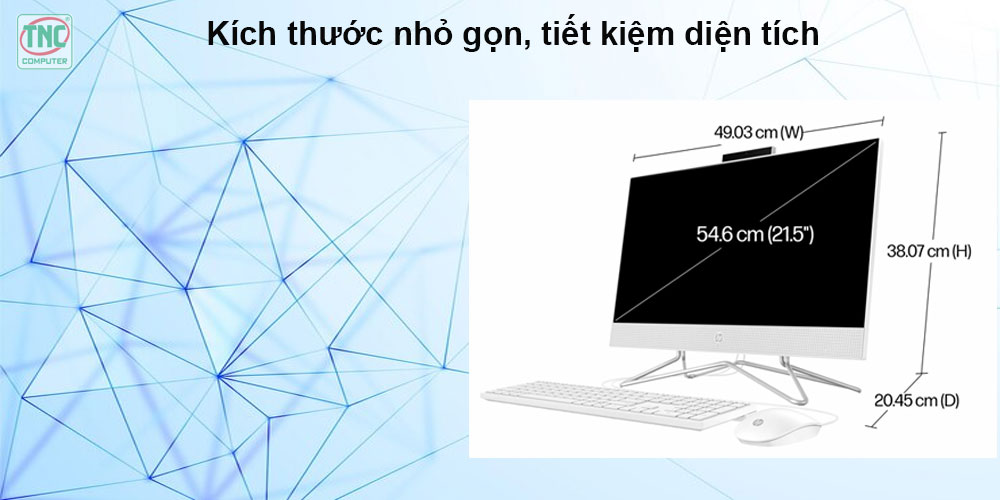 Máy Bộ HP AIO 22 dd2042d i5 (9A8J7PA)