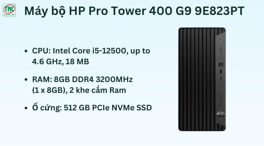 Máy bộ HP Pro Tower 400 G9 9E823PT