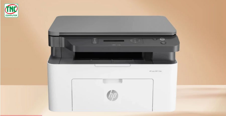 Máy in HP Laser MFP 136w (4ZB86A) được thiết kế thông minh, hiện đại