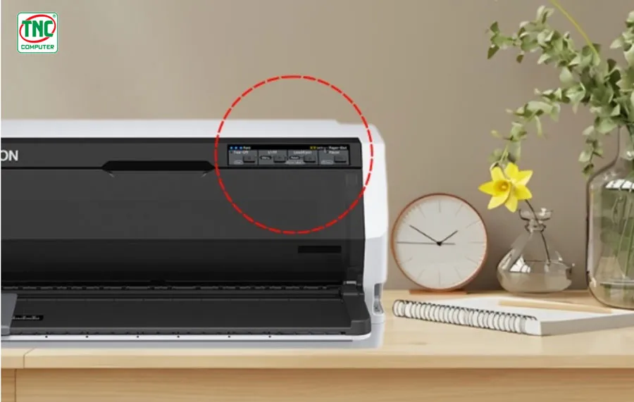 Máy in kim Epson LQ-780 sở hữu màn hình dễ dàng điều khiển