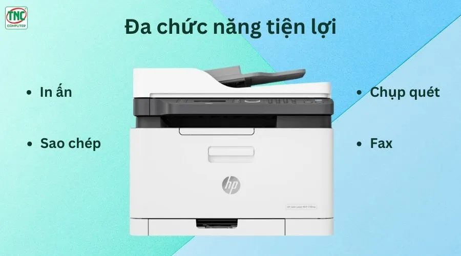 Máy in HP Color Laser MFP 179fnw (4ZB97A)	