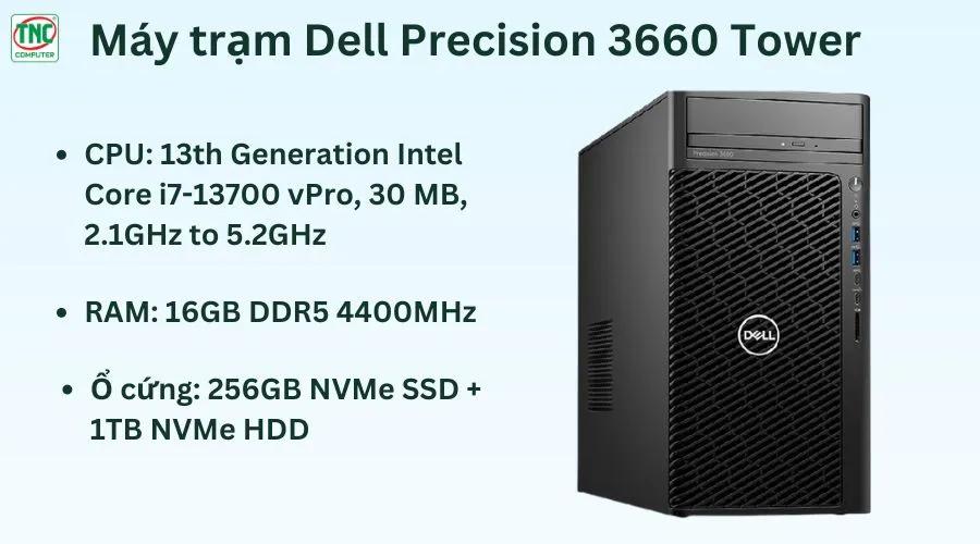 Máy trạm Dell Precision 3660 Tower 71030773