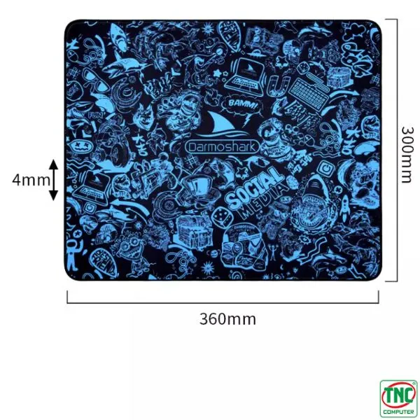 Miếng Lót chuột Darmoshark Pad-03 Xanh Dương DMS-000002