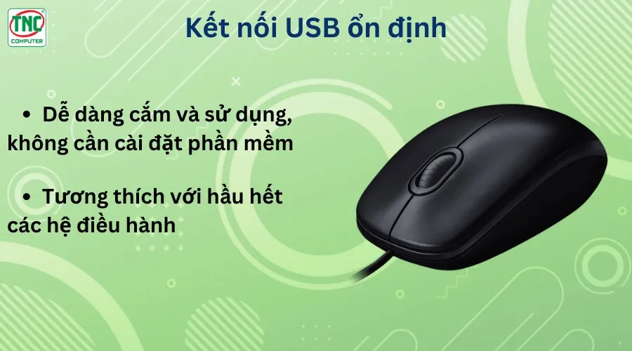 Chuột máy tính logitech b100