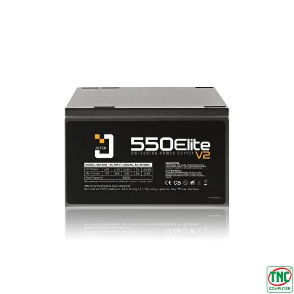 Nguồn Jetek 550 ELITE V2 (550W)