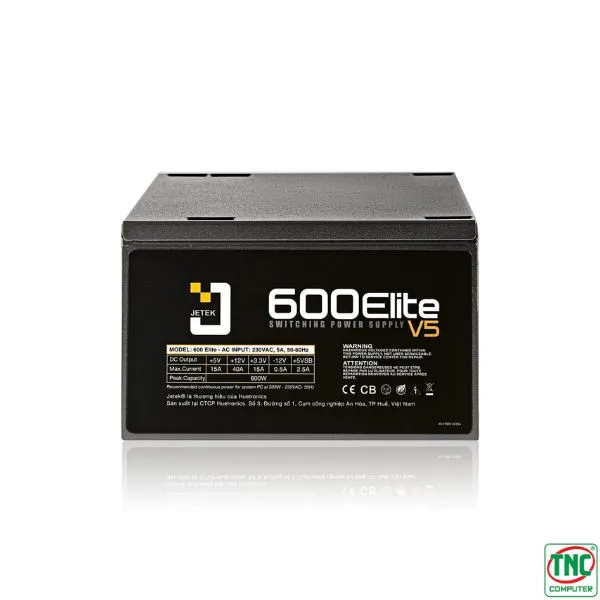 Nguồn Jetek 600 ELITE V5 (600W)