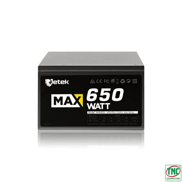 Nguồn Jetek MaxWatt MW650 V1 650W