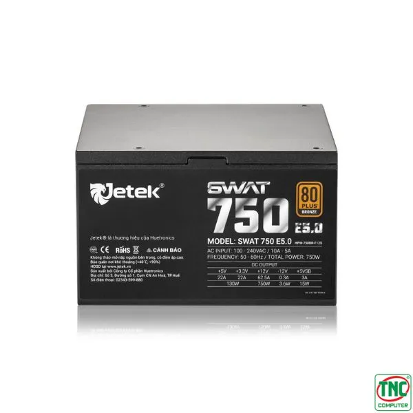 Nguồn Jetek SWAT750 750W E5.0