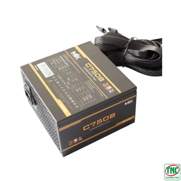 Nguồn MIK C750B 750W 80 Plus Bronze