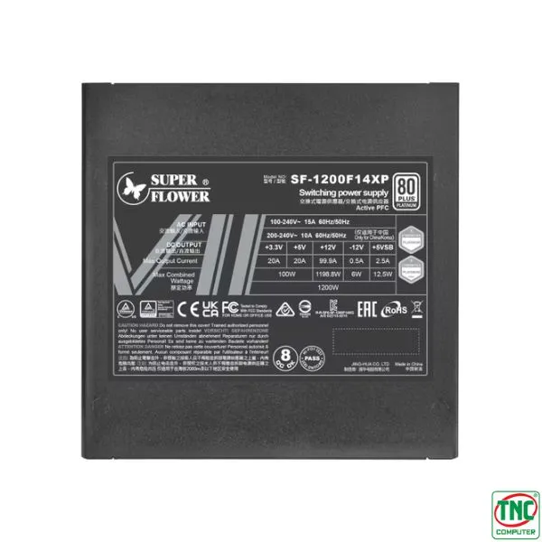 Nguồn Leadex VII Platinum Pro 1200W