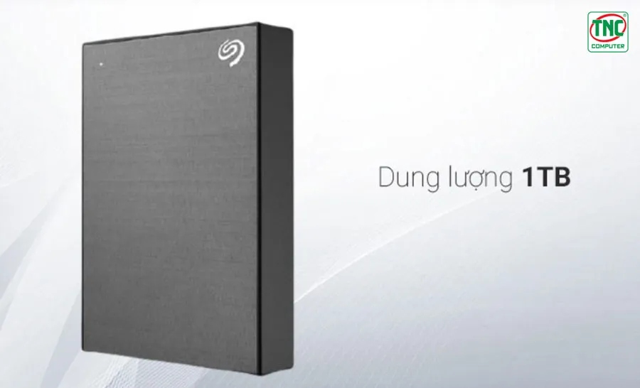 Ổ Cứng Di Động HDD 1TB Seagate One Touch STKY1000404 có dung lượng lớn