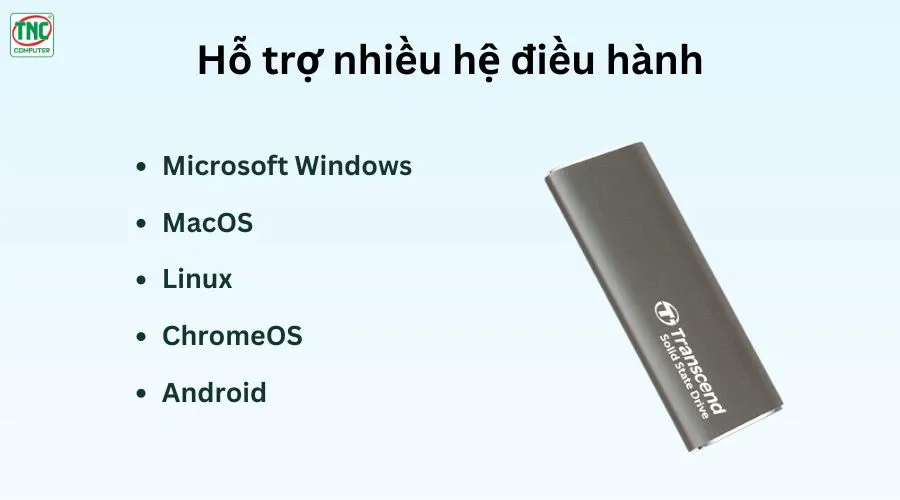 Ổ cứng di động SSD Transcend chính hãng