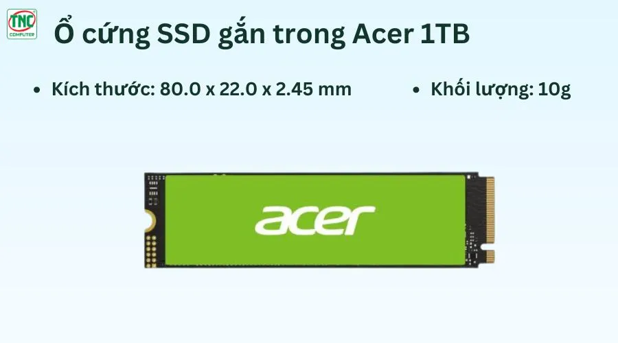 Ổ cứng SSD Acer 1TB