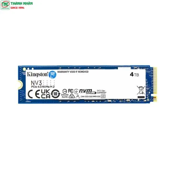 ổ cứng SSD KINGSTON NV3 4TB NVMe PCIe Gen 4.0 x 4