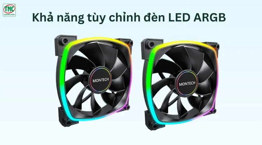 Quạt cho máy vi tính Montech chính hãng